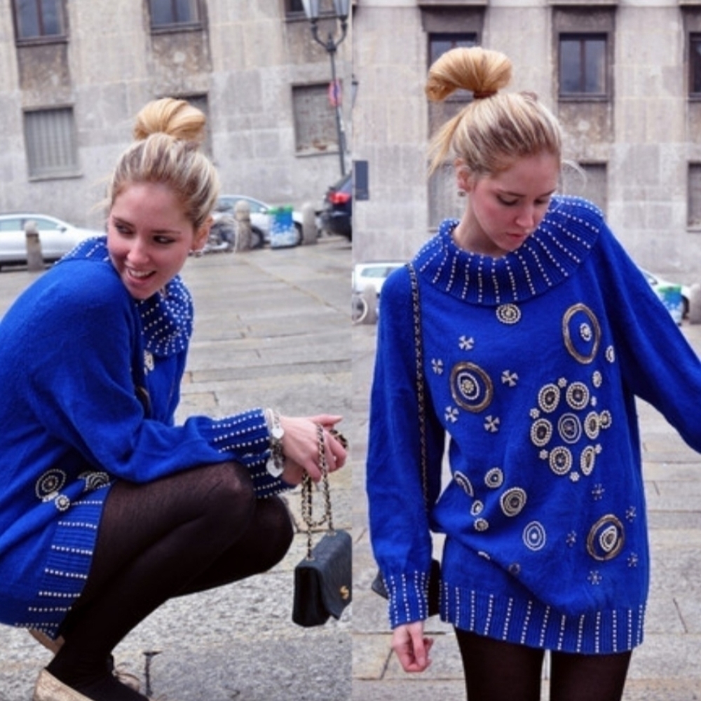 Vintage Y2K 90's Turtleneck Tunic Sweater